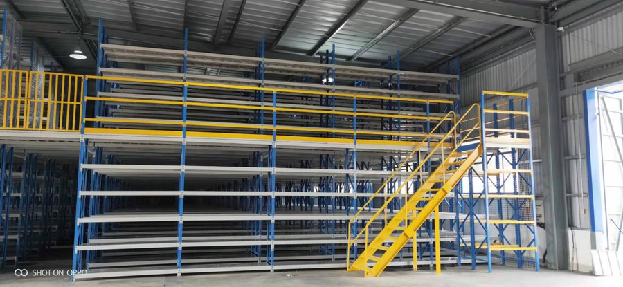 Colombia Bogotá Mezzanine Racking Storage Project