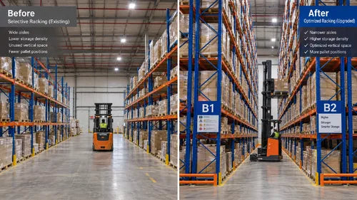 2026 Warehouse Retrofit Guide: How to Increase Storage Density by Upgrading Existing Racking Systems