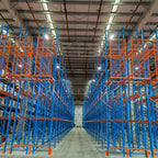 Steel Storage Rack 3000kg Selective Heavy Duty Pallet Racking for E-commerce Center Versatile Use