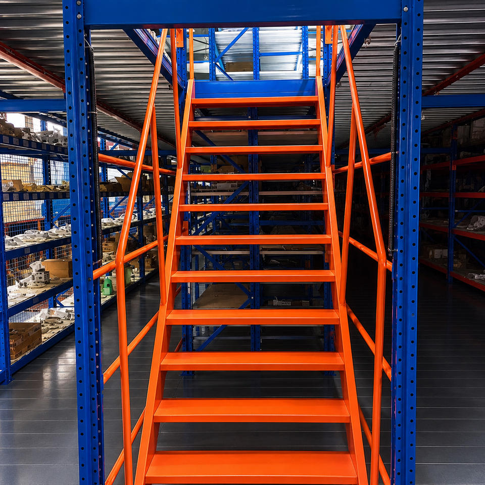 Multi-level Mezzanine Rack Warehouse Floor System Industrial Platform for Steel Structure Storage Rack