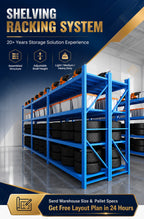 Advanced Rugged Shelves for Tires Stackable Multi-tier for Warehouse Logistics Management System