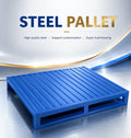 Customized Durable Steel Pallet Storage for Warehouse Storage System Heavy Duty Stackable Metal Pallet for Industrial Use