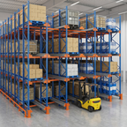 Automated Pallet Shuttle Racking Price for Shuttle Rack Q235B Steel Industrial Warehouse Storage