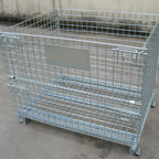 Stackable Tire Storage Cage for Tires Foldable Powder Coated for Warehouse Logistics Plan