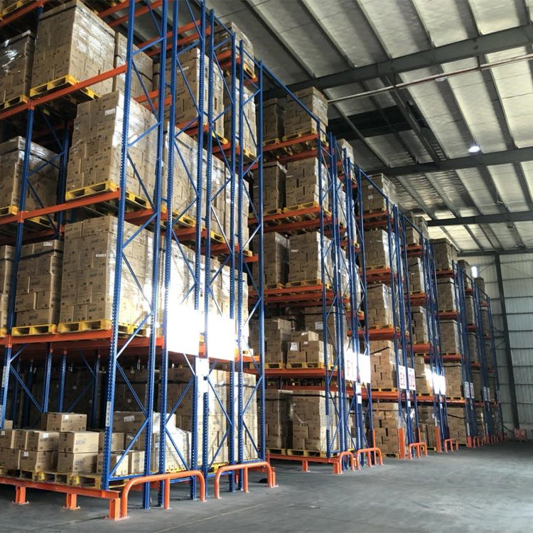 Steel Storage Rack Warehouse Heavy Duty Selective Pallet Shelving System for Industrial Metal Organizers