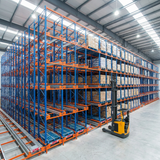 Logistik Paletten-Shuttle-System mit Shuttle-Regal für hochbelastbare Q235B Stahl Lagerautomatisierung
