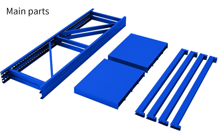 Versatile Steel Storage Rack 300kg Adjustable Shelves Q235B for Industrial Workshop Shelving System