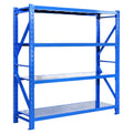Prefabricated Warehouse Storage Rack 400kg Boltless Shelves for Distribution Center Shelving System