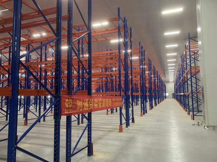 Lagerregal 4000 kg Hochleistungs-Mehrgeschoss-Palettenregal für Kfz-Teile Logistikpark Industriestandard