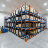 Funkgesteuertes Shuttle-Regalsystem, automatisiertes Lagersystem, industrielles Shuttle-Regal für Produktionsanlagen
