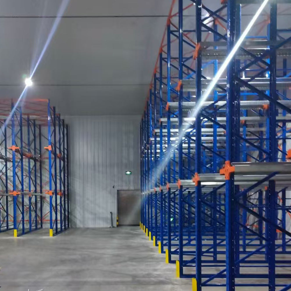 Rust Proof Coating Q235B Steel Drive in Racking System Modular Assembly Logistics Distribution Center Storage Rack