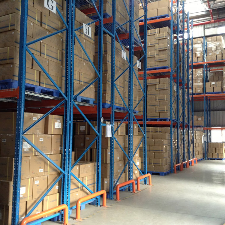 Steel Storage Rack High Density Selective Heavy Duty Steel Pallet Racking 2000kg Solution Free 3D Design