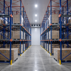 Low Maintenance Q235B Steel Drive in Racking System Compact Layout for Bulk Palletized Product Warehouse Storage Rack