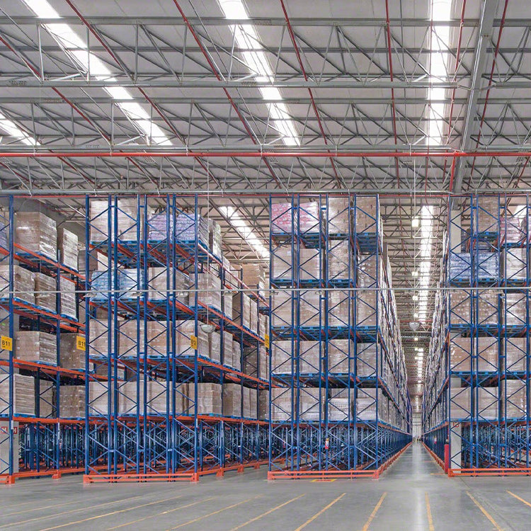 Heavy Duty Warehouse Storage Rack 1000KG 2000KG Q235B Cold Rolled Pallet Rack Customized Size for Tire Warehouse