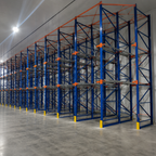 Reinforced Support Q235B Steel Drive in Racking System Wear Resistant Auto Parts Workshop Cargo Storage Rack