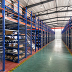 Warehouse Mezzanine Rack Industrial Multi-tier Storage Platform System Q235B Steel Boltless Modular Installation