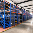 Industrial Mezzanine Rack Heavy Duty Multi-level Warehouse Storage Platform System Q235B Steel Boltless Assembly