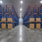 Industrial Drive in Racking System Warehouse Storage High Density Pallet Racking with FILO Q235B Steel Rack