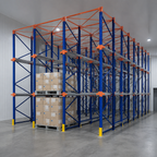 Impact Resistant Q235B Steel Drive in Racking System Adjustable Height Grain Warehouse Bulk Box Goods Storage Rack