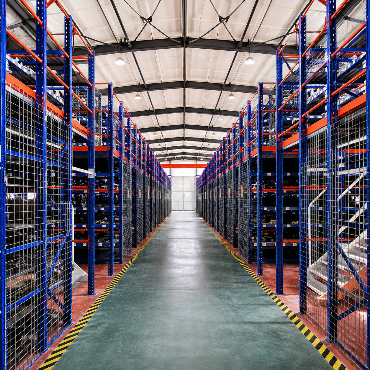 Optimized Mezzanine Rack Warehouse Floor System Industrial Platform for Multi-level Steel Structure