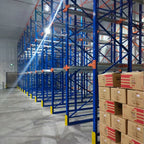 High Durability Q235B Steel Drive in Racking System Firm Frame E-commerce Fulfillment Center Bulk Pallet Storage Rack
