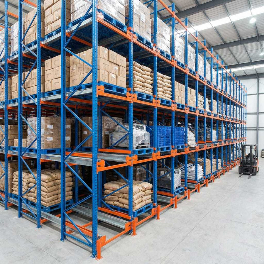 Automated Storage System Radio Shuttle Racking Industrial High Density Shuttle Rack for Cold Chain Hub
