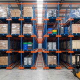 Automatic Shuttle Racking Using Shuttle Rack for Industrial Q235B Steel Warehouse Storage System