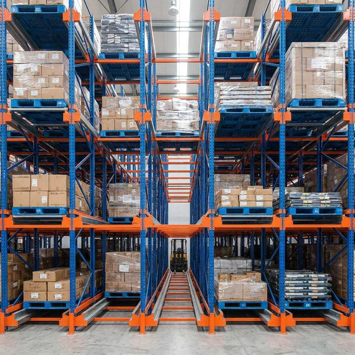 Custom Radio Shuttle Racking Automated Storage System High Density Shuttle Rack for Industrial Inventory
