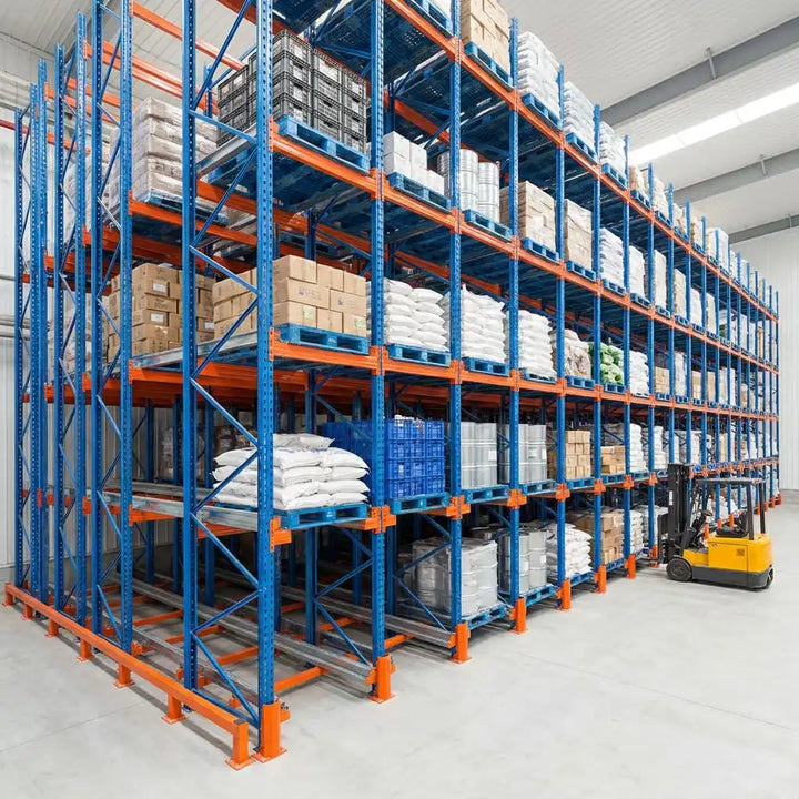 Shuttle Rack Shuttle Racking System for Pharma Logistics Q235B Steel Industrial Warehouse Storage