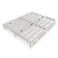 Warehouse Steel Pallet Storage for Industrial Storage Heavy Duty Metal Pallets Four Forklift Entrance Half Paving Face