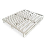 Warehouse Steel Pallet Storage for Industrial Storage Heavy Duty Metal Pallets Four Forklift Entrance Half Paving Face