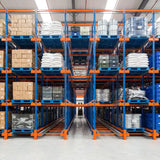 Industrial Pallet Shuttle System Using Shuttle Rack for Heavy Duty Warehouse Logistics Distribution