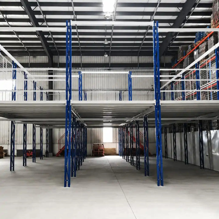 Independent Warehouse Mezzanine Floor Heavy Duty Rigid Frame for Distribution Center and 3PL Logistics Hub