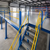 Durable Steel Structure Platform Heavy Duty High Load Spec for Pharmaceutical Storage and Logistics Hub
