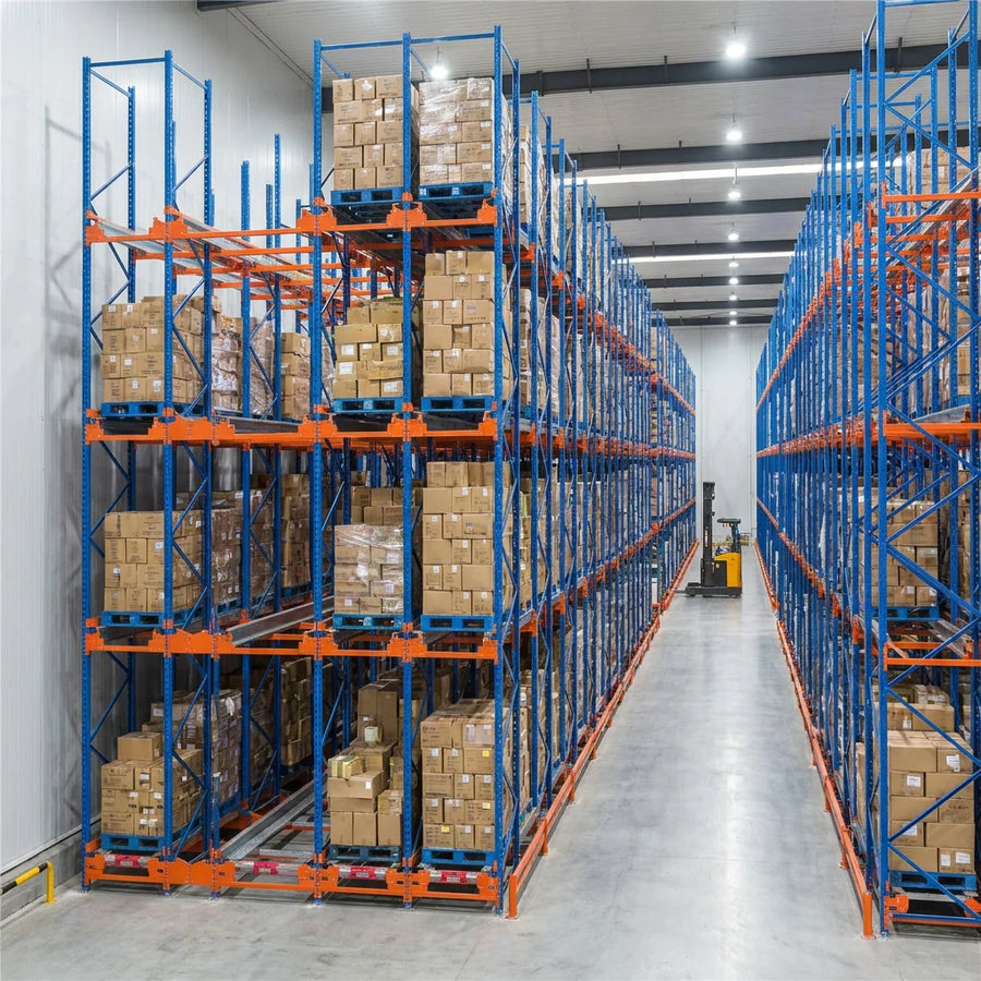 Automatic Shuttle Racking with Shuttle Rack Car System for 3PL Radio Shuttle Rack Warehouse Industrial Storage