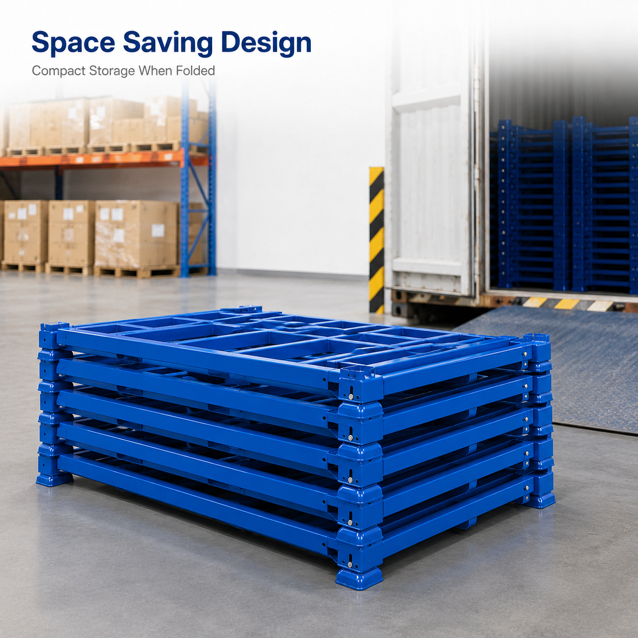 Versatile Tire Storage Stackable Rack Shelves for Tires Foldable Multi-tier for Automotive Parts Distribution Hub