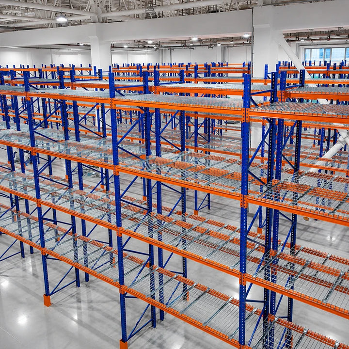 Steel Storage Rack Heavy Duty Steel Rack System High Density Maximize Space Free 3D Design Industrial Racking Warehouse Storage