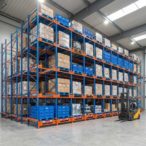 Heavy Duty Pallet Shuttle System for Shuttle Rack Industrial Q235B Steel Warehouse Automation Plan