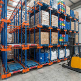 Heavy Duty Radio Shuttle Racking Automated Storage System High Density Shuttle Rack for Logistics Center