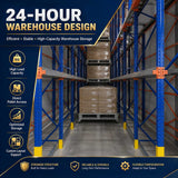 High Density Drive in Racking Warehouse Pallet Racking Industrial Storage Solution with Q235B Steel