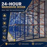 Industrial Drive in Racking Warehouse Pallet Racking System for High Density Storage Solution Q235B Steel