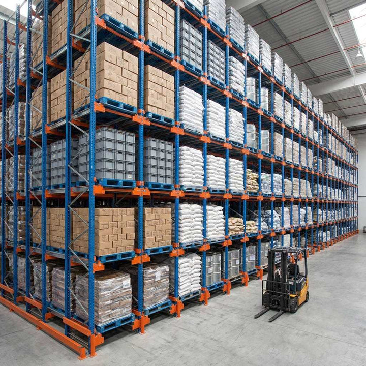 Industrial Radio Shuttle Racking Automated Storage System High Density Shuttle Rack for Logistics Center