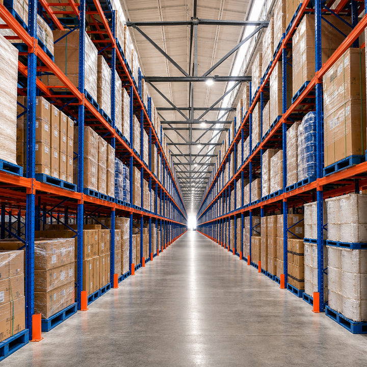 Steel Storage Rack Q235B Heavy Duty Pallet Rack Selective Pallet 1000kg High Density Shelving System for Warehouse