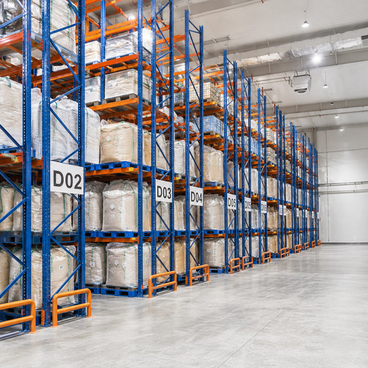Steel Storage Rack Q235B Steel 2000kg Selective Heavy Duty Pallet Rack 24h CAD Service for Logistics Center