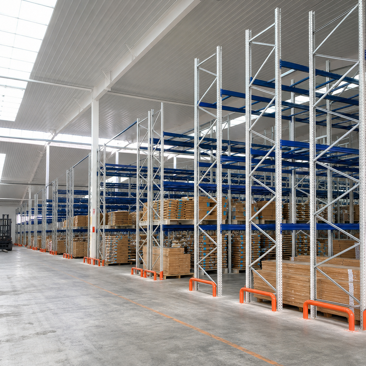 Steel Storage Rack Q235B Steel Heavy Duty Pallet Racking 2000kg Distribution Adjustable Beams Industrial System