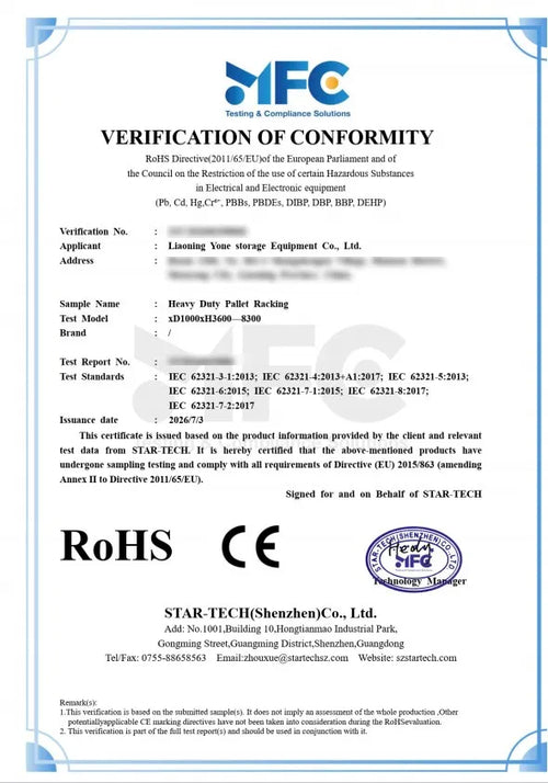 TÜV Safety Certification